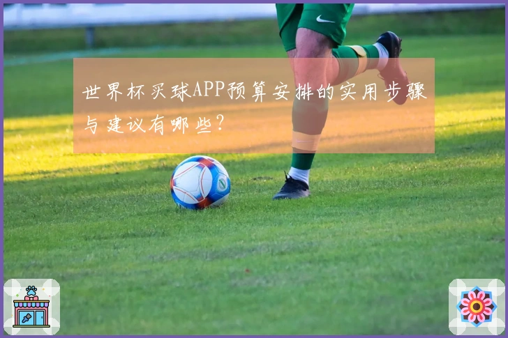 世界杯买球APP预算安排的实用步骤与建议有哪些？